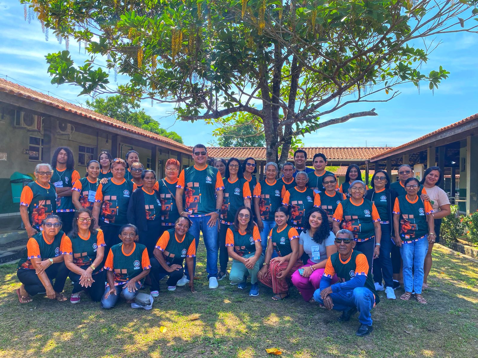 Aula Inaugural do curso de Informática 60+ para idosos